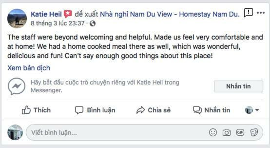 Nam Du View Guest House Exterior foto